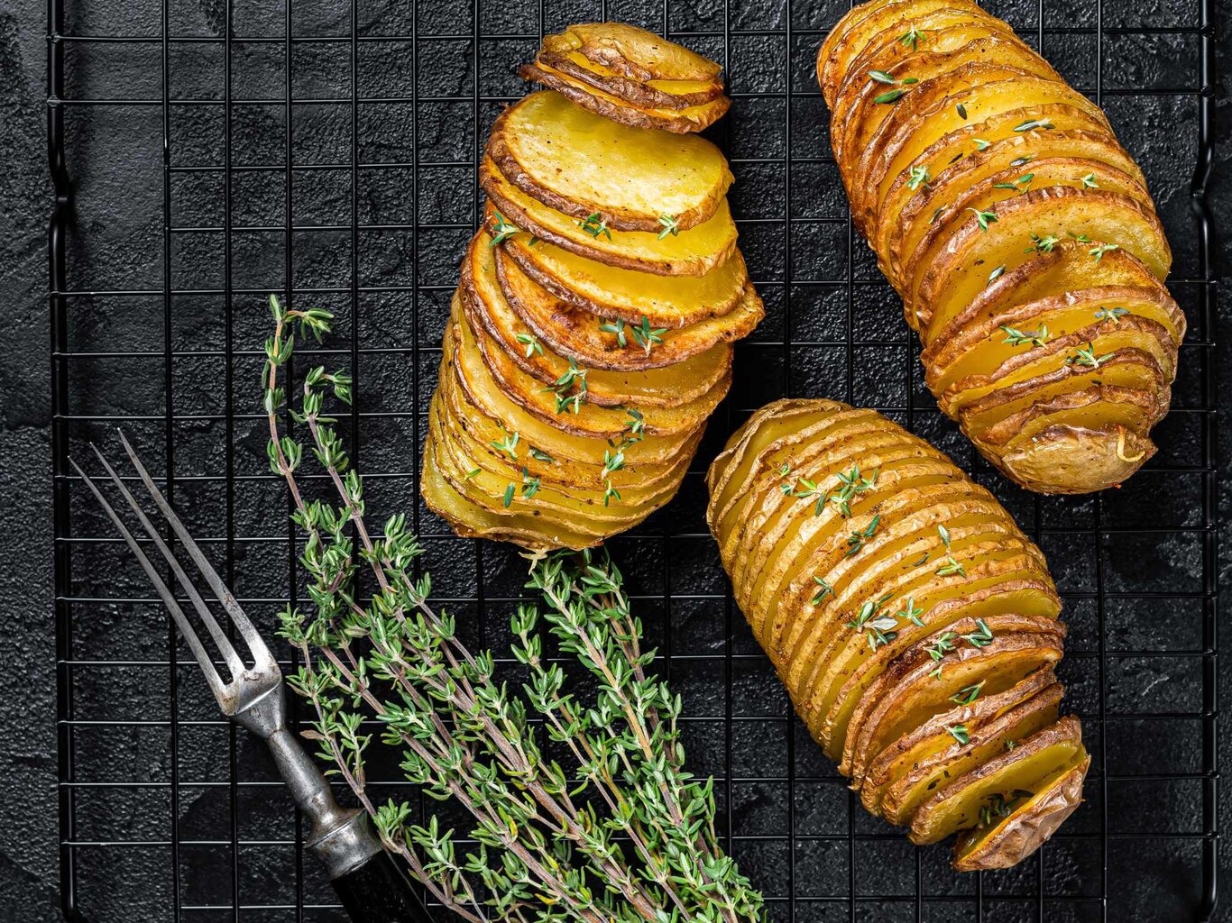 Knusprig Kross Und Richtig Lecker Rezept F R Hasselback Kartoffeln